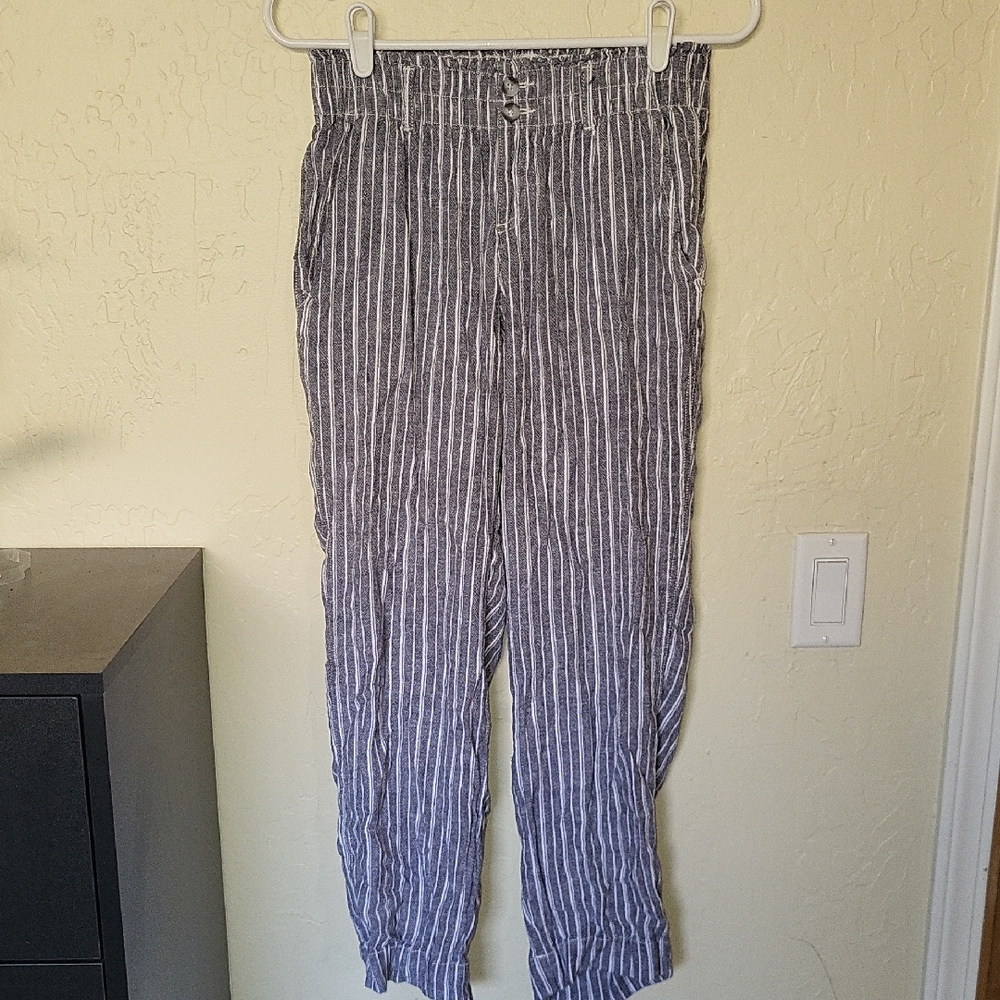 Striped Gray Men's Pants